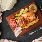 Half Grilled Chicken